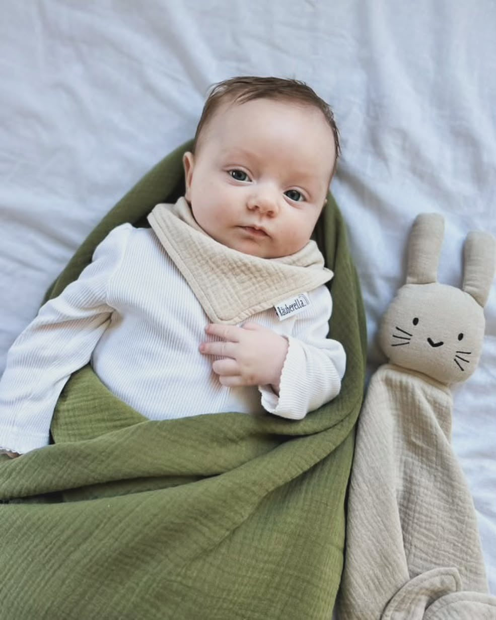 Saugstarke Baby Lätzchen & Sabbertücher aus Bio-Baumwolle