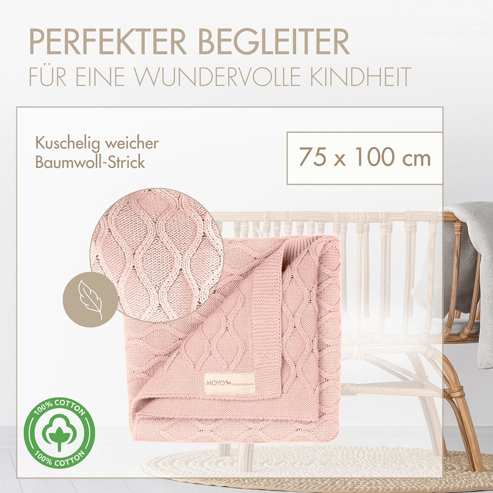 MOYO baby blanket wave structure