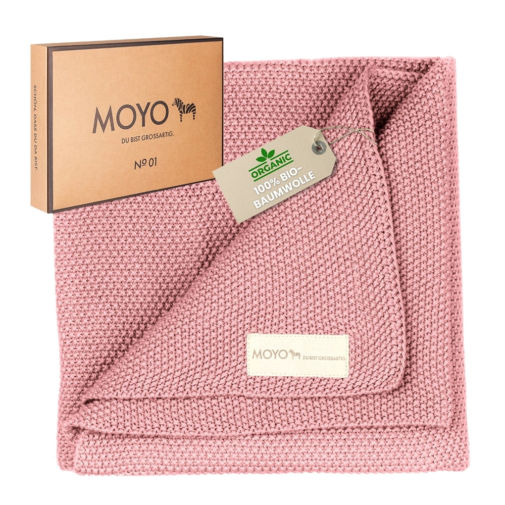 Baby blanket rice grain texture "dreamy heath"