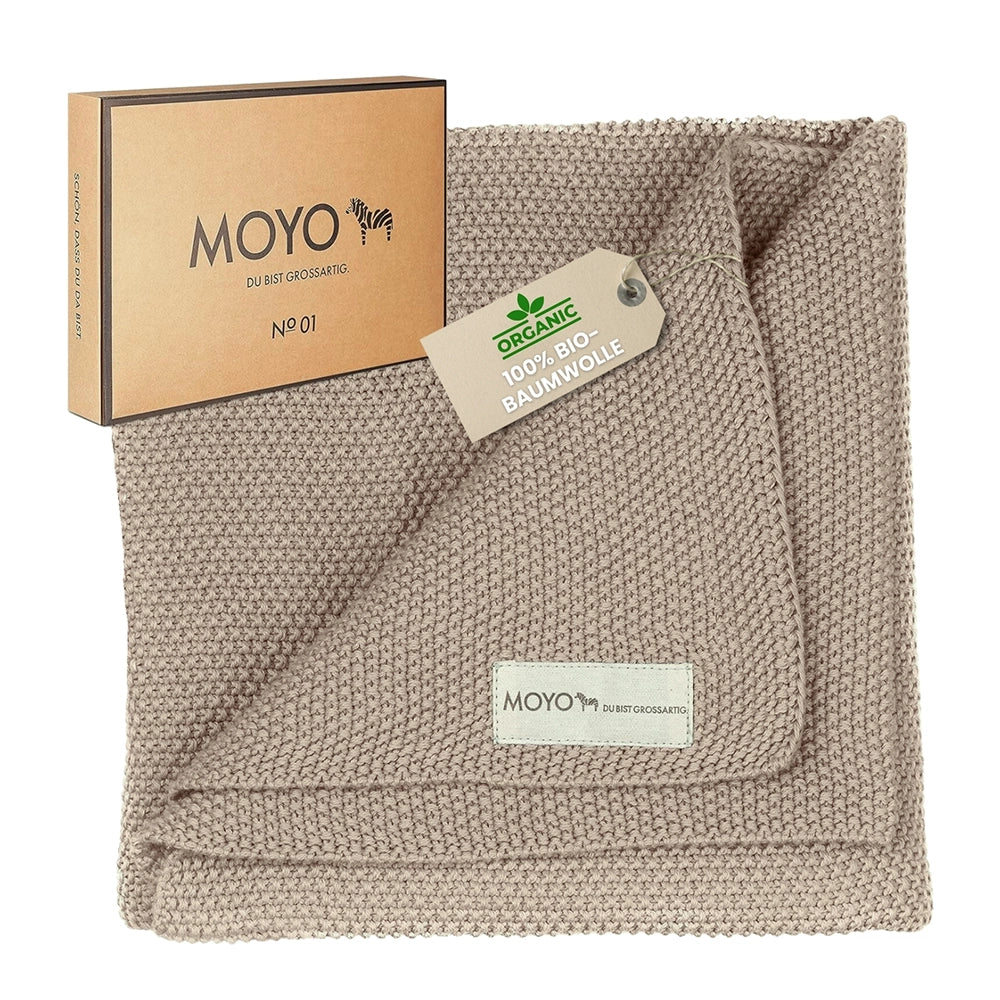 MOYO baby blanket rice grain structure