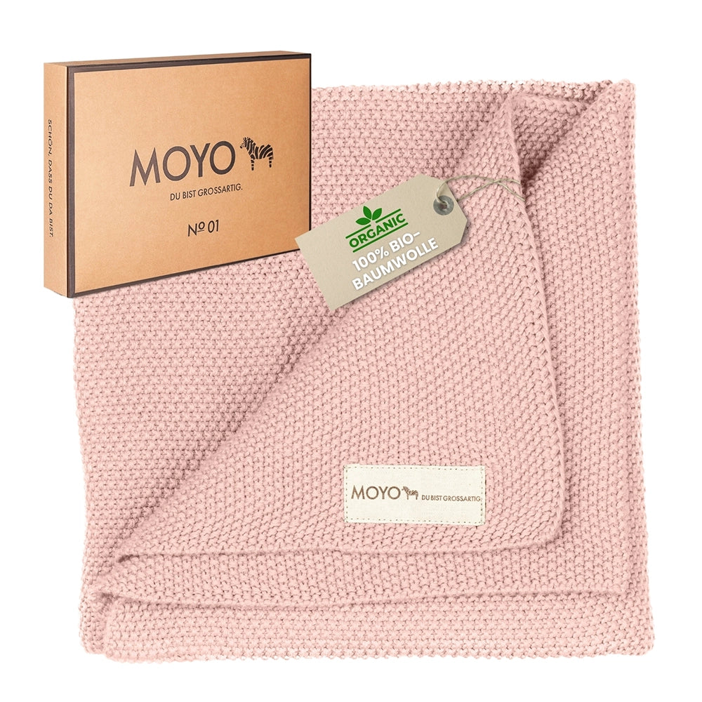 MOYO baby blanket rice grain structure