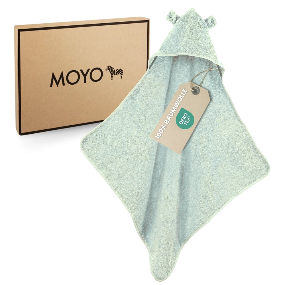 Baby Kapuzenhandtuch mint