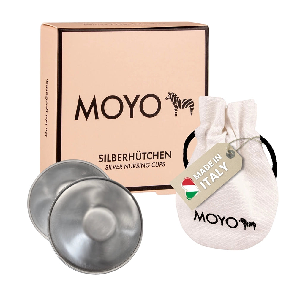 MOYO Silberhütchen - 2 Stück aus 999er Feinsilber