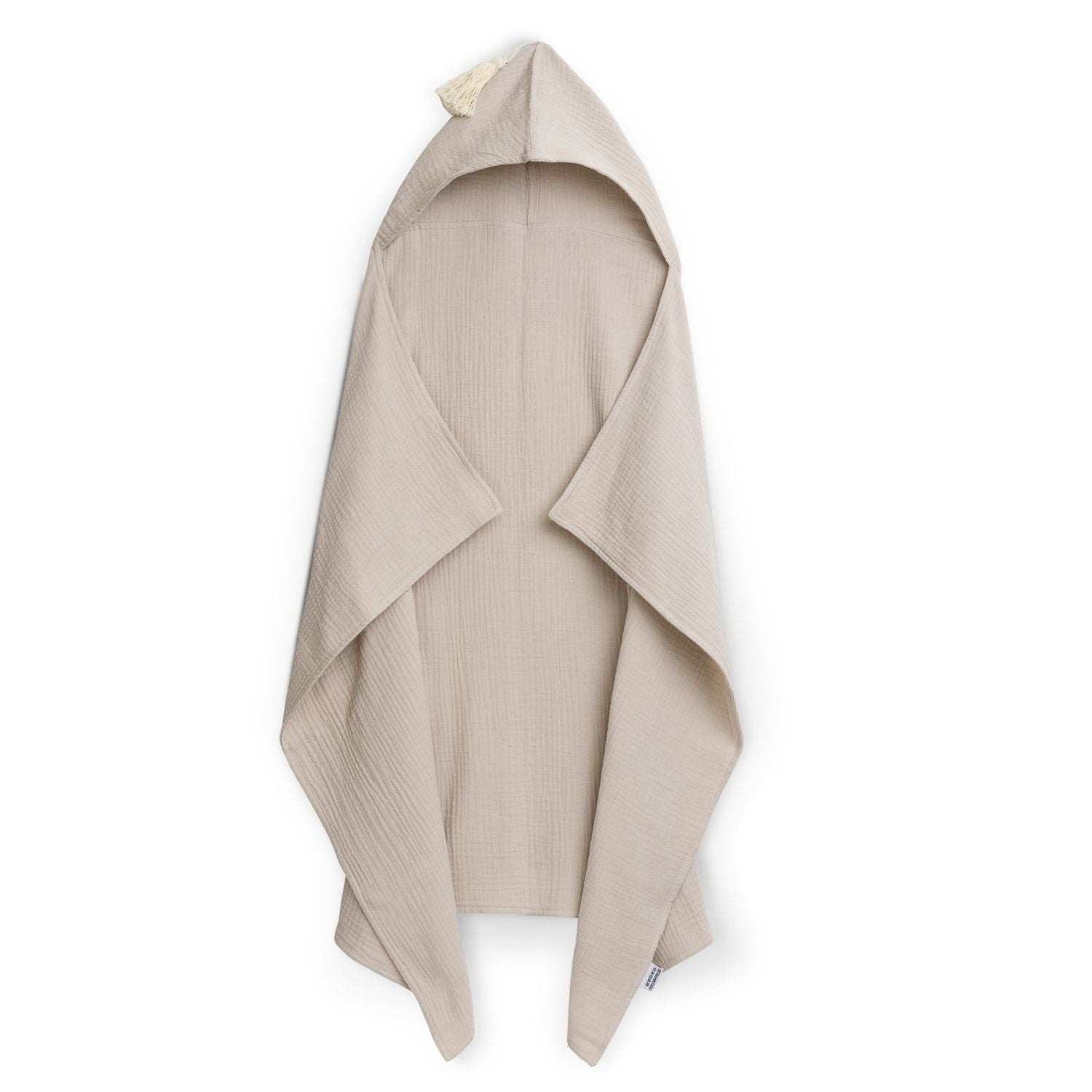 Musselin Kapuzenhandtuch (75x100cm) Beige