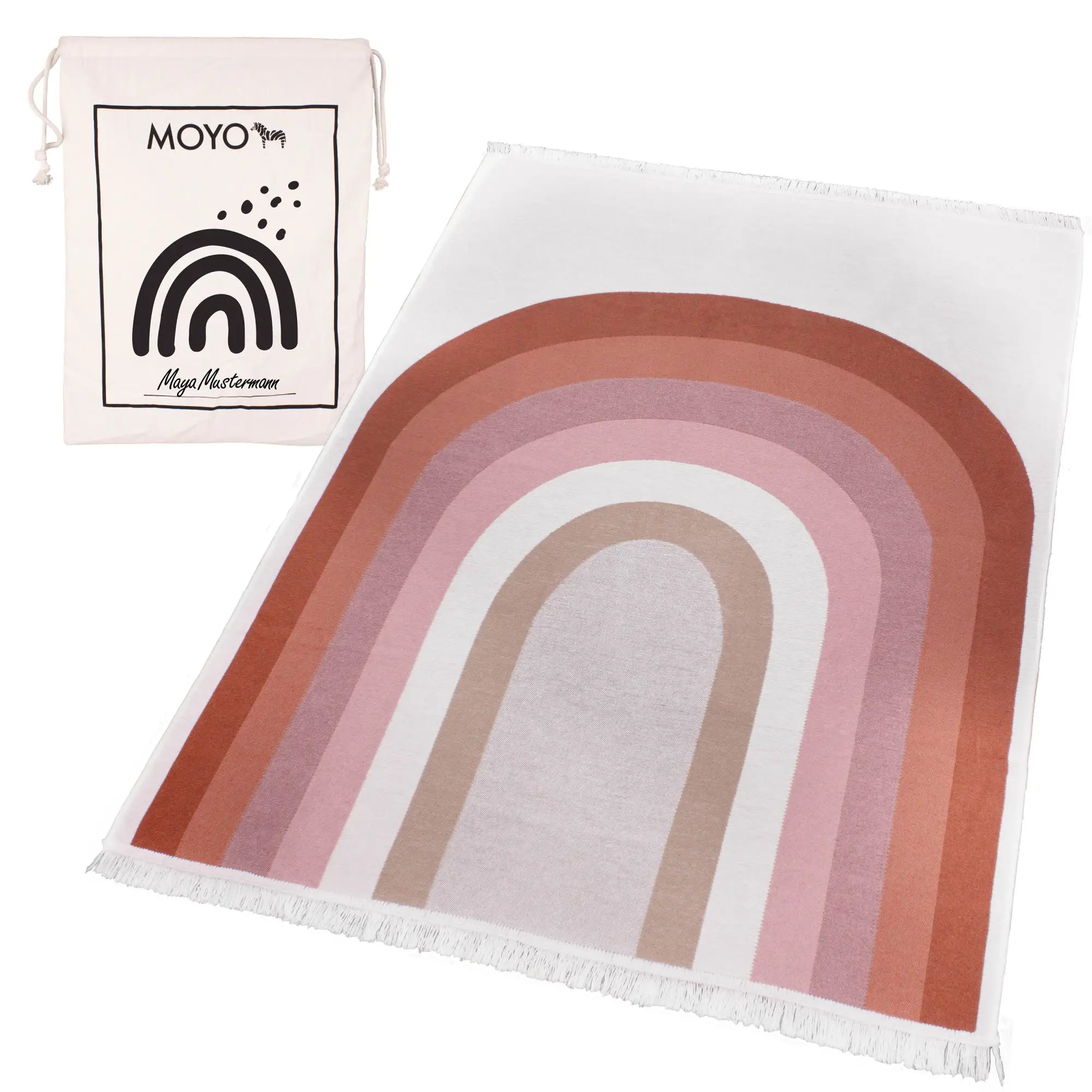 Kinderzimmer Teppich zum Wenden geliebter Regenbogen