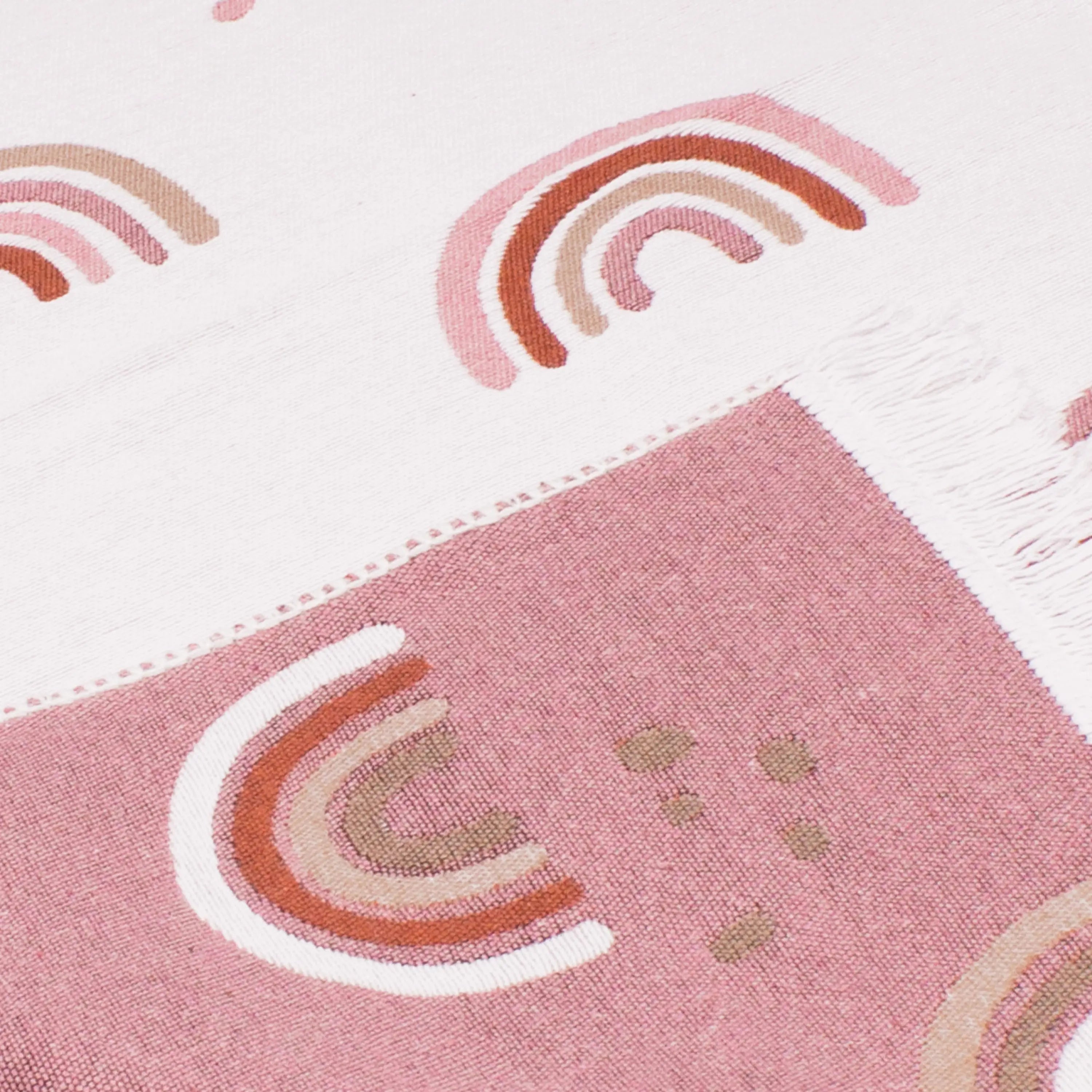 Kinderzimmer Teppich zum Wenden Kleiner Regenbogentraum