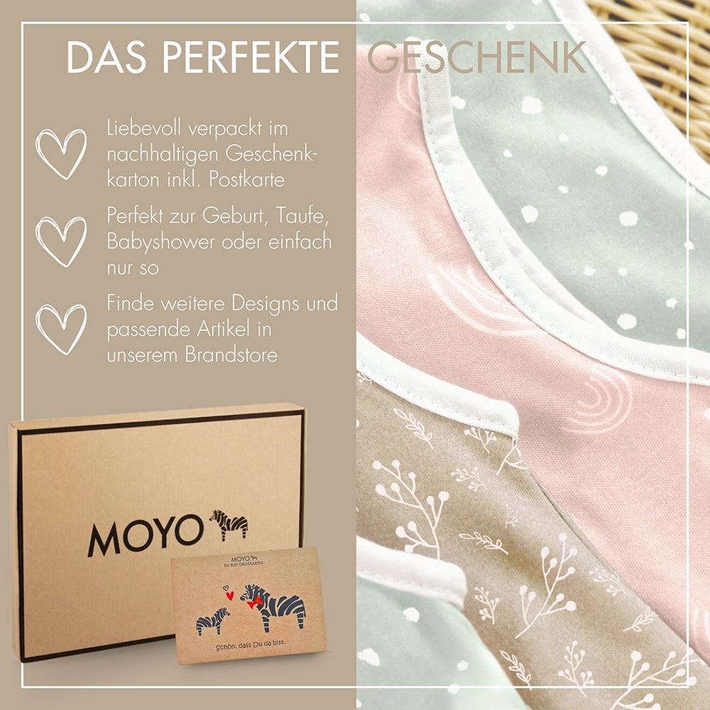 Schlafsack Rund Zarter Regenbogen Rosé – Bild 5
