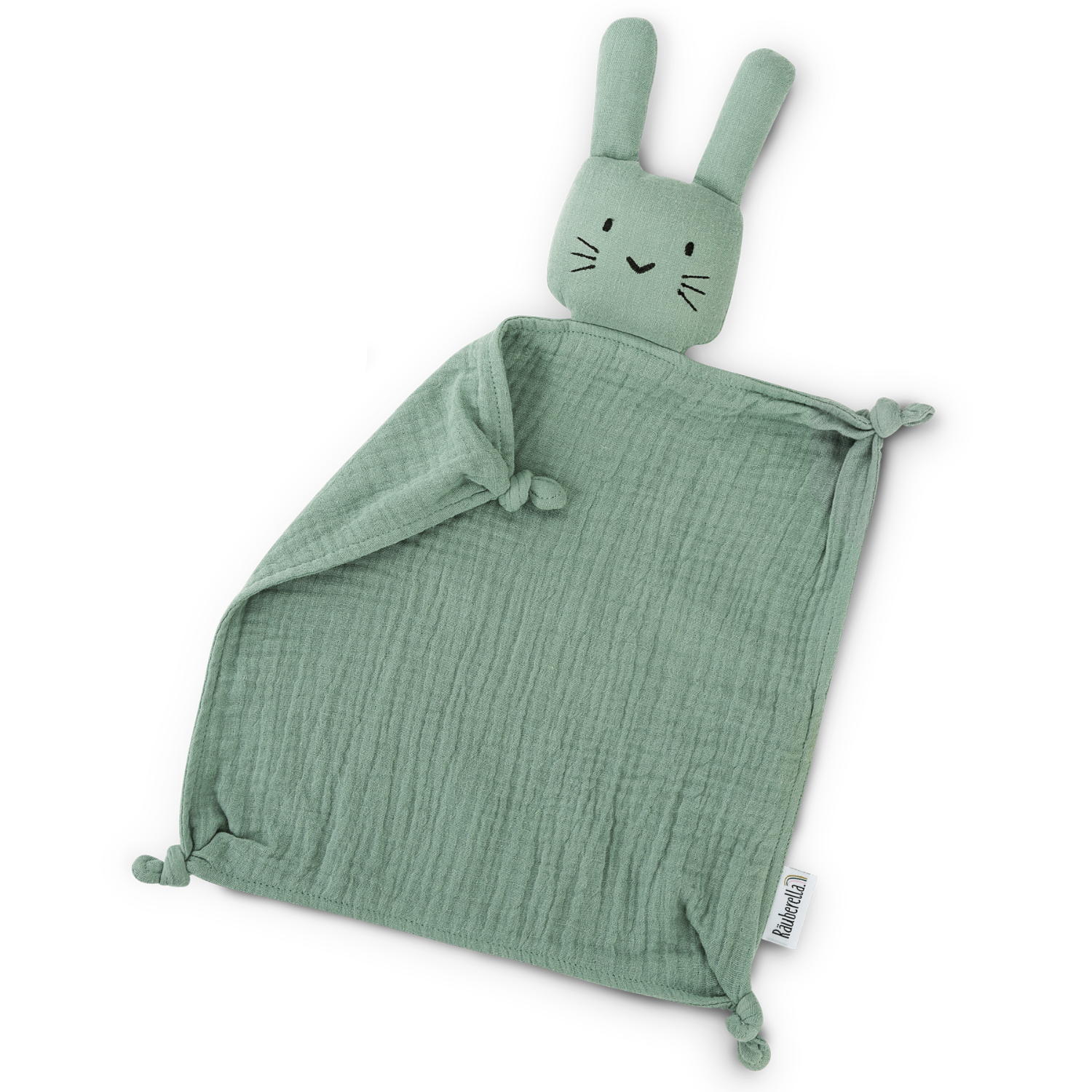 Musselin Schmusetuch Hase Mint