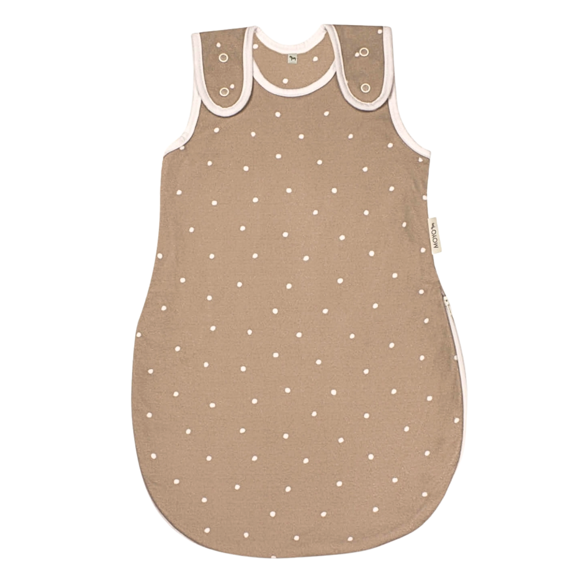 Sommer-Schlafsack Rund Zarter Tupfen Taupe 86/92