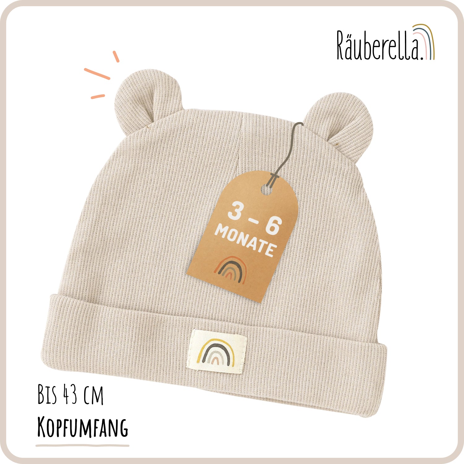 Räuberella Baby Mütze