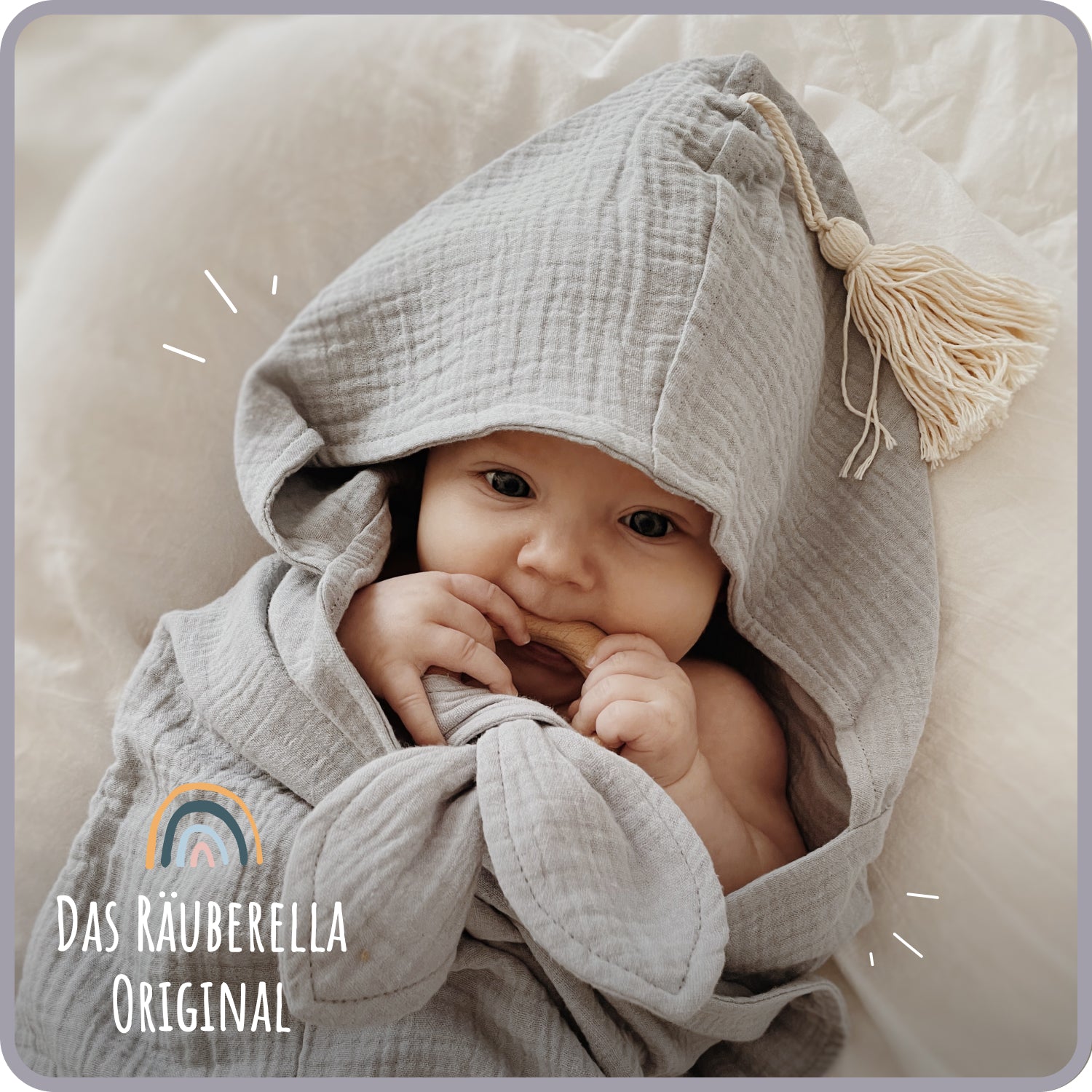 Räuberella Kapuzenhandtuch