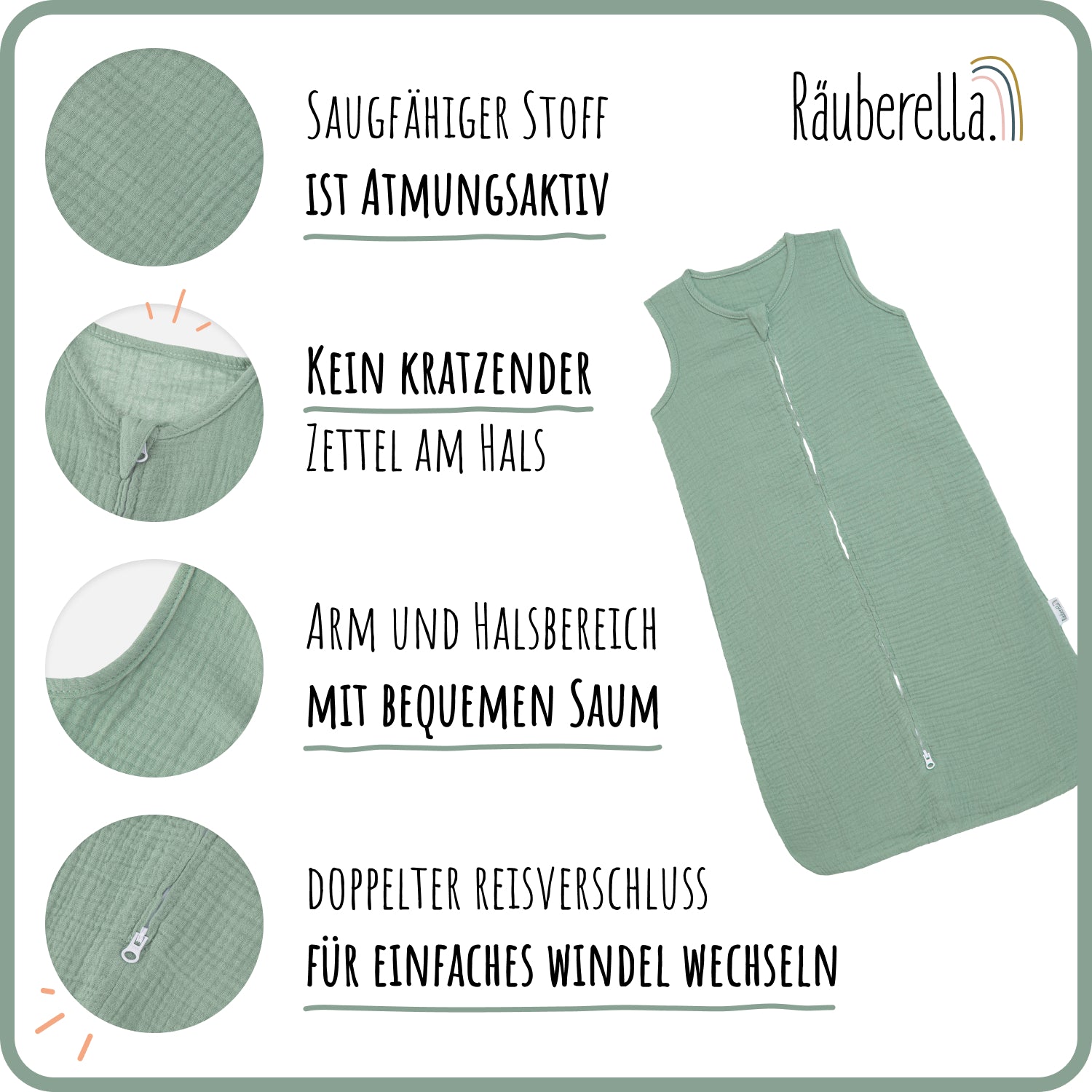 Räuberella sleeping bag