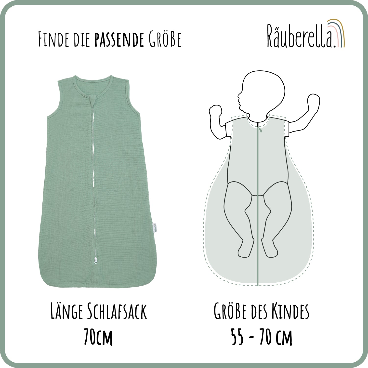 Räuberella sleeping bag