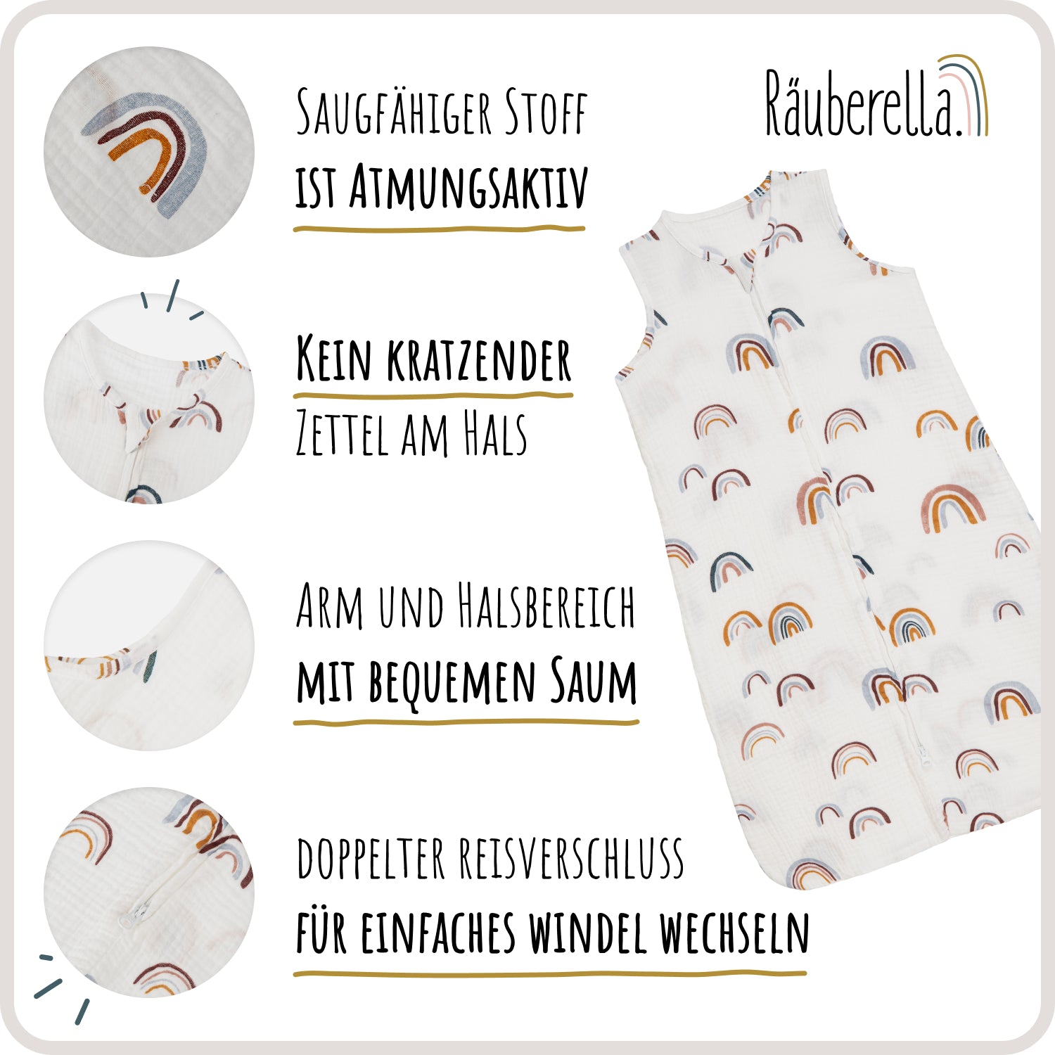 Räuberella sleeping bag