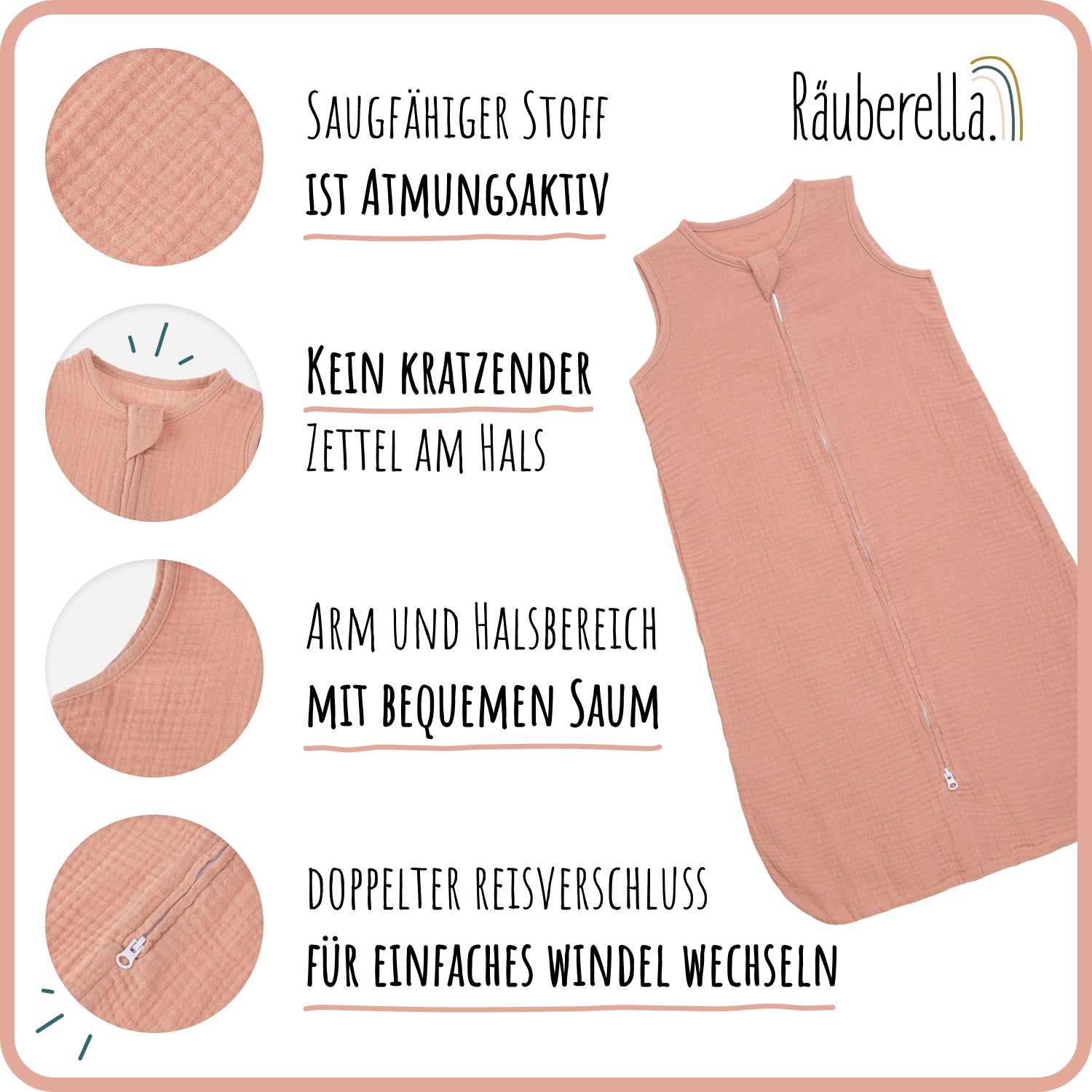 Räuberella sleeping bag