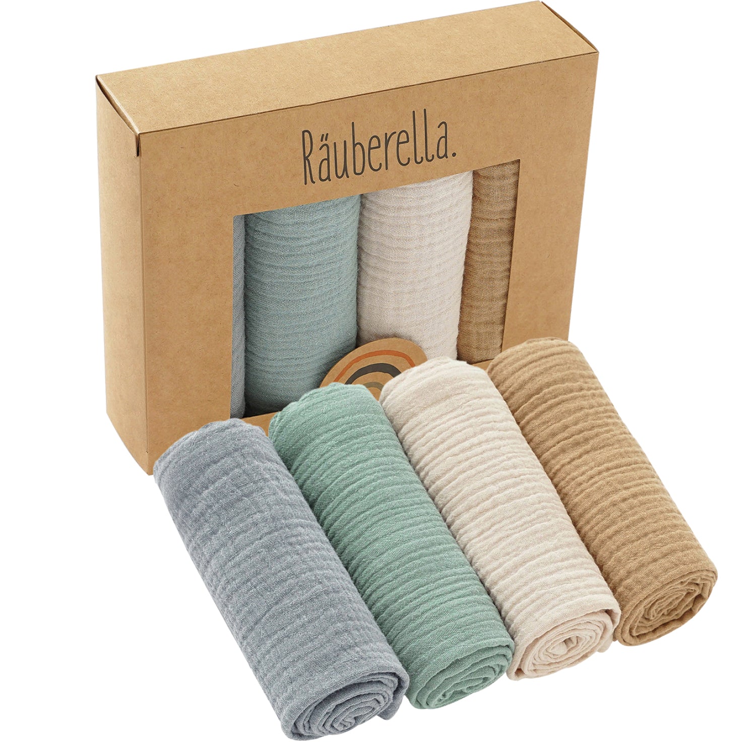 Räuberella Spucktücher 4er Pack