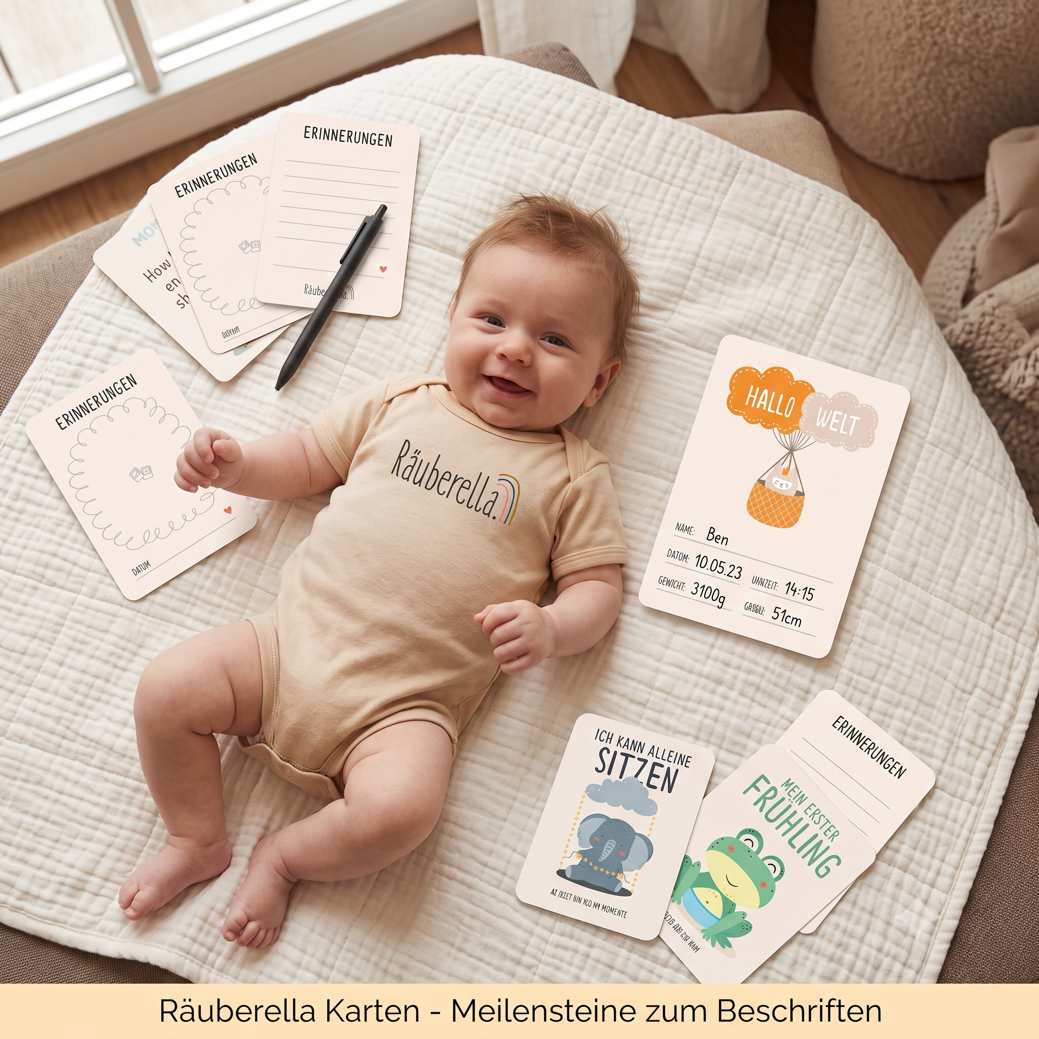 📸 Die Zeit steht niemals still: Wie du das erste Babyjahr stressfrei in wunderschönen Bildern festhältst