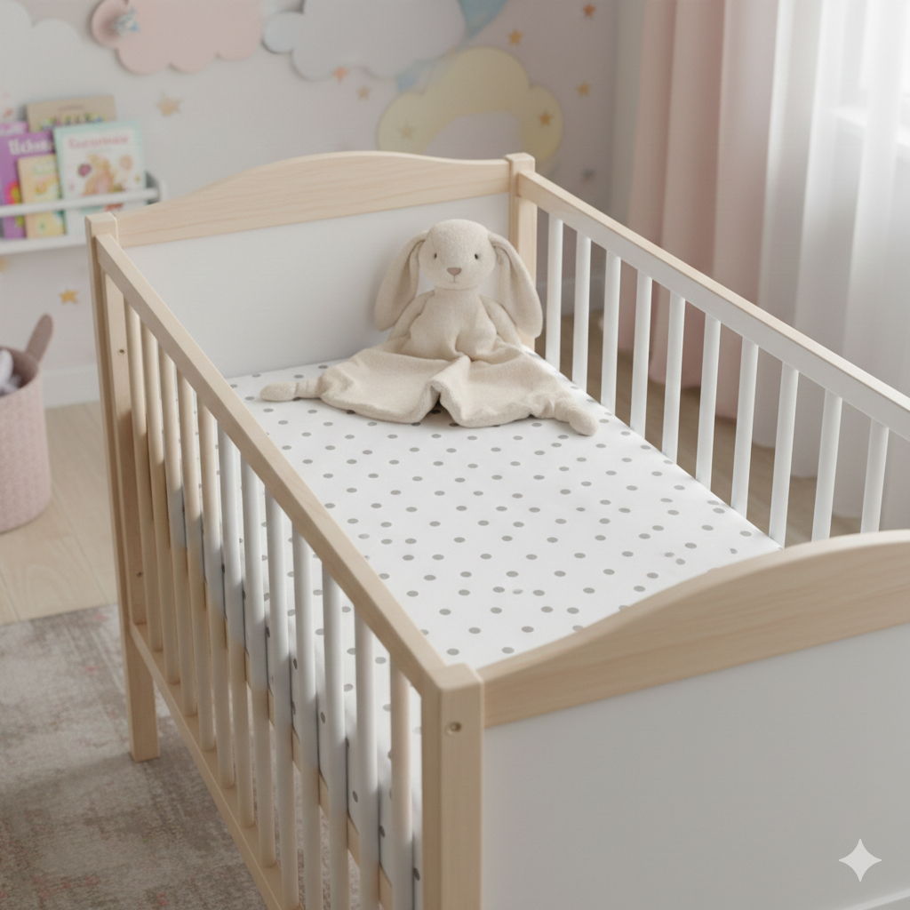 Hochwertige Baby-Spannbettlaken: Geborgenheit & Bio-Qualität