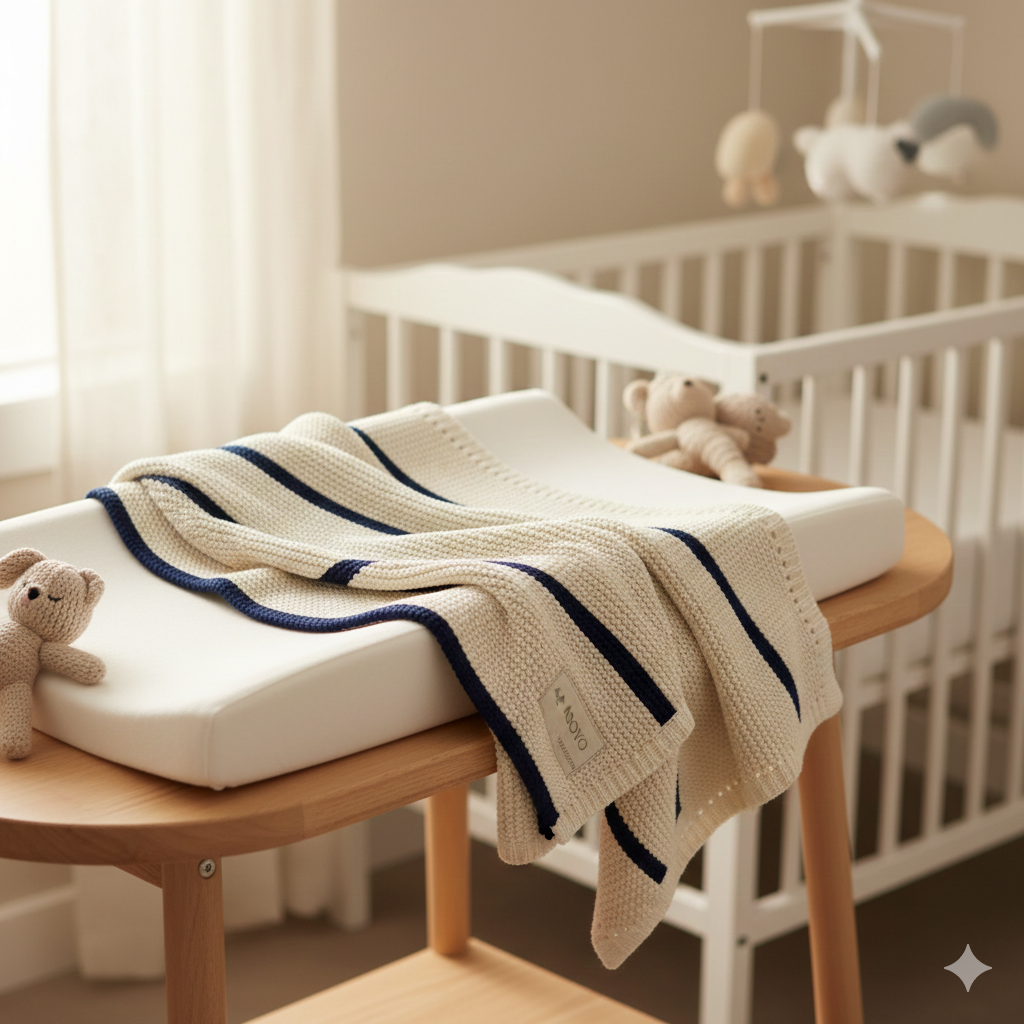 Nachhaltige Babydecken: Geborgenheit aus Bio-Baumwolle & Strick