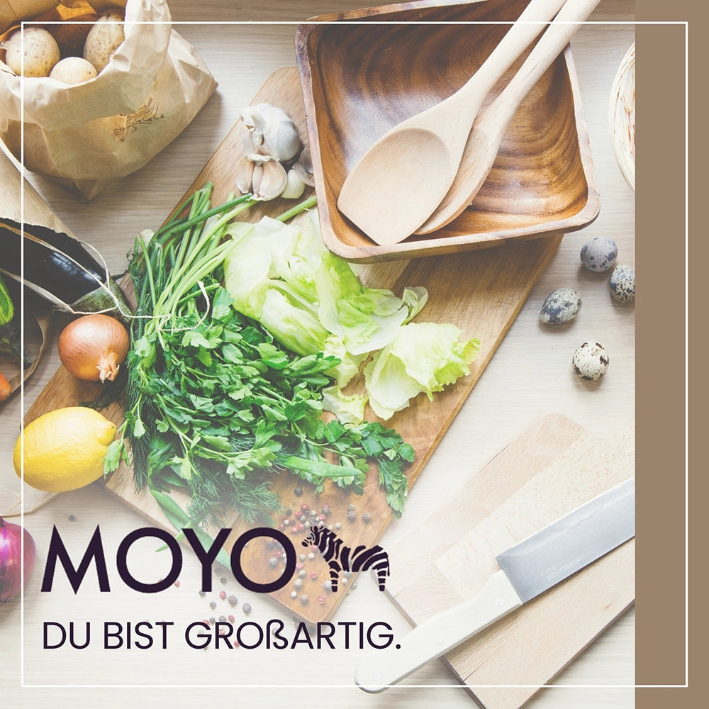 MOYO storage jars - Made in Germany, with label templates in sets of 3 &amp; 6