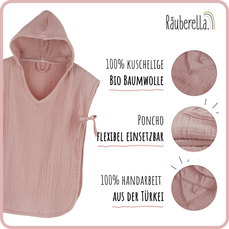 Räuberella Badeponcho 2-4 Jahre