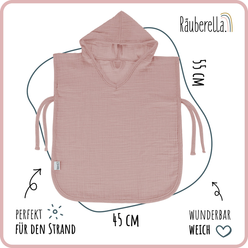 Räuberella Badeponcho 2-4 Jahre