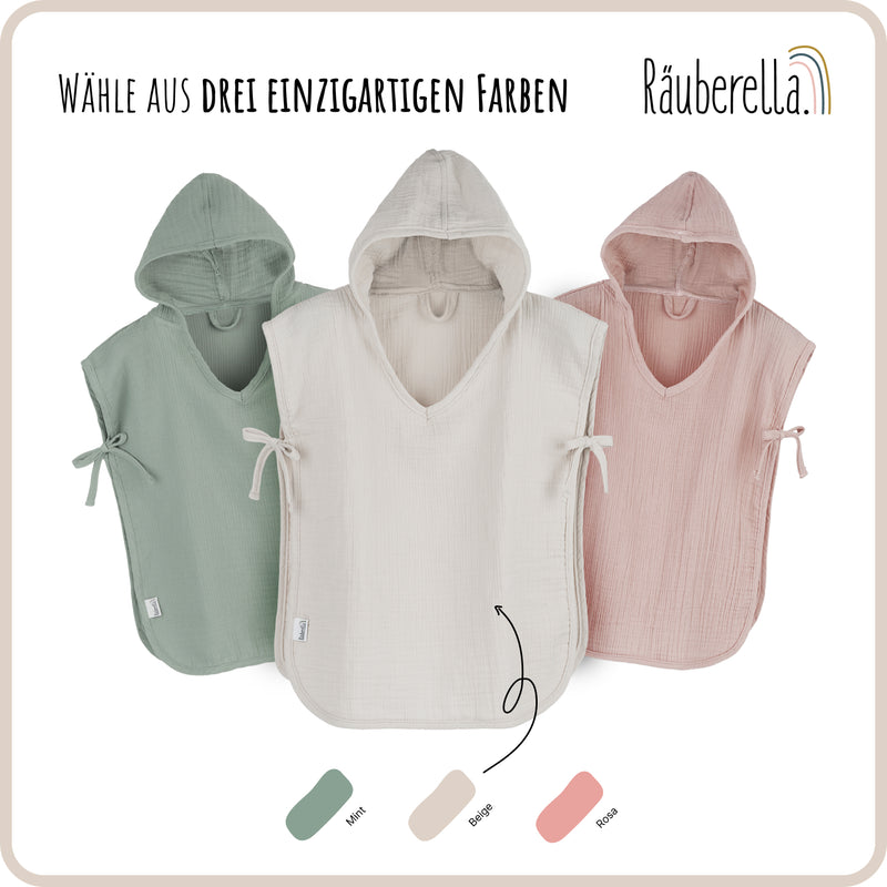 Räuberella Badeponcho 2-4 Jahre